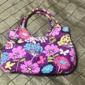 Era Bradley Floral Purple Handbag